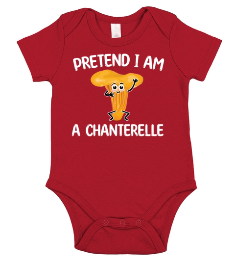 Chanterelle Halloween Short Sleeve Baby One-Piece