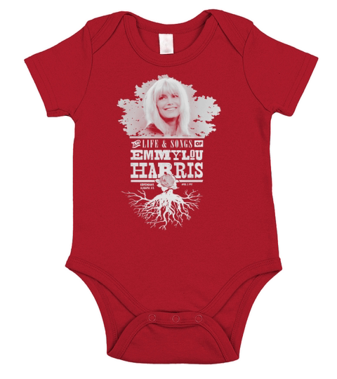 Emmylou Harris Short Sleeve Baby One-Piece