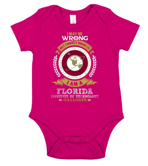 Florida Institute of Technology Short Sleeve Baby One-Piece