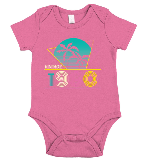 Funny Birthday Born in 1960 Limited Edition Short Sleeve Baby One-Piece