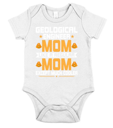 Geological Engineering Mom - Geological Short Sleeve Baby One-Piece