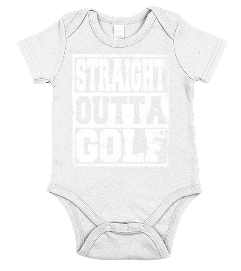 Golf Saying Funny Short Sleeve Baby One-Piece