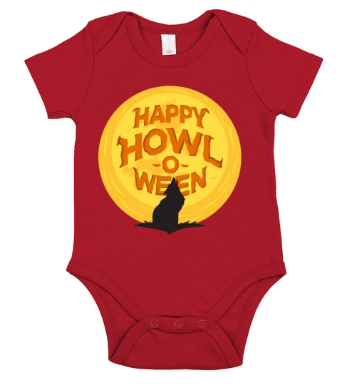 Happy Halloween Short Sleeve Baby One-Piece