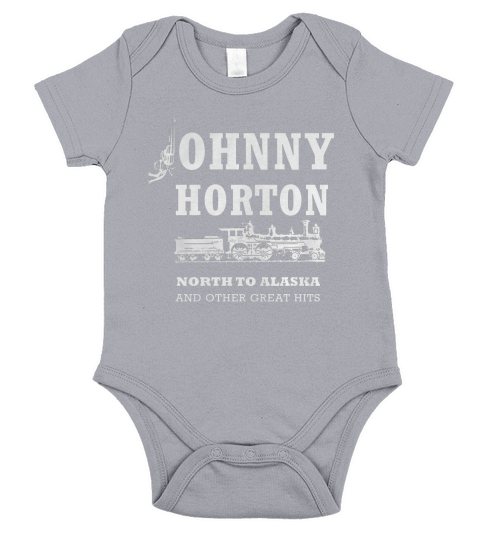 Johnny Horton Tshirt Short Sleeve Baby One-Piece