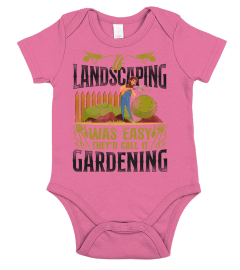 Landscaper Landscaping Landscape Short Sleeve Baby One-Piece