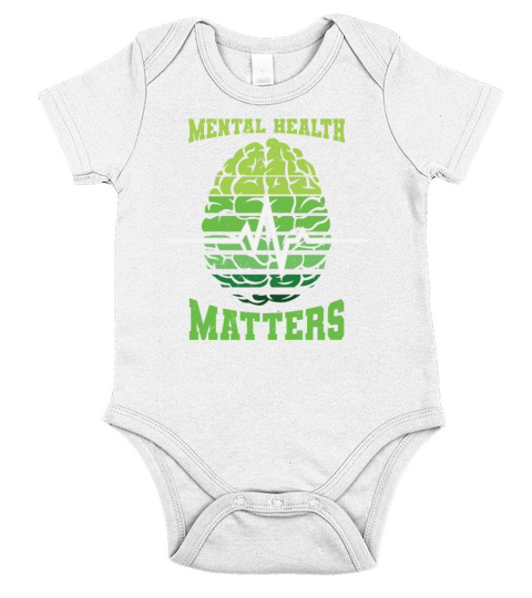 Mental Health Matters Short Sleeve Baby One-Piece