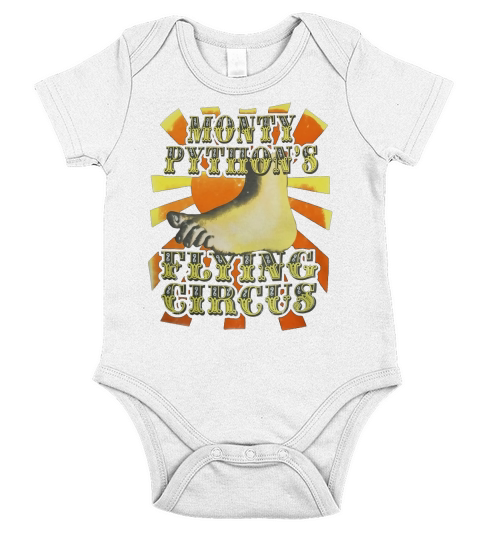 Monty Pythons Flying Circus Short Sleeve Baby One-Piece