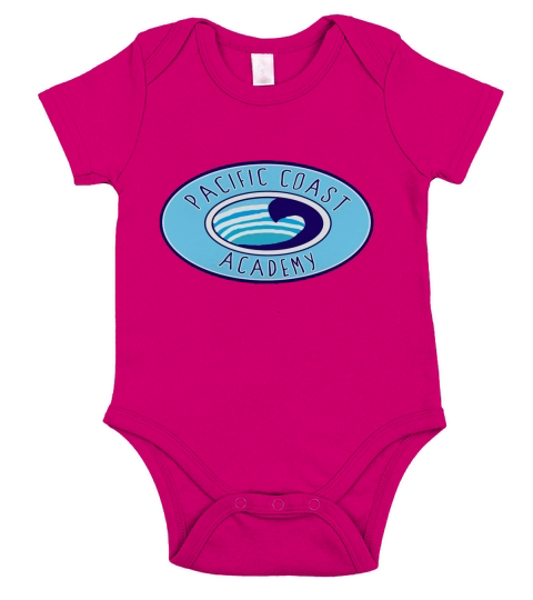 Pca Pacific Coast Academy Zoey 101 Short Sleeve Baby One-Piece