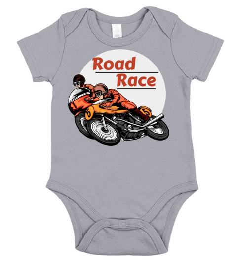 Road race Short Sleeve Baby One-Piece