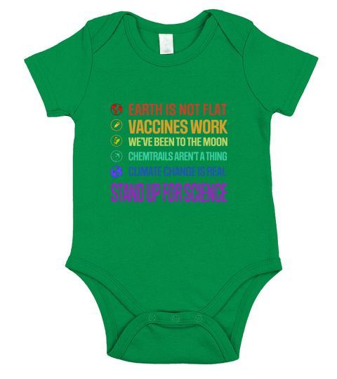 Stand Up For Science Short Sleeve Baby One-Piece