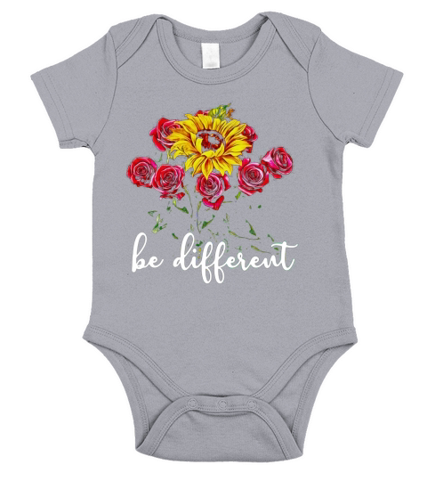 Sunflower and roses be different shirt - Baby Onesie Short Sleeve Baby One-Piece