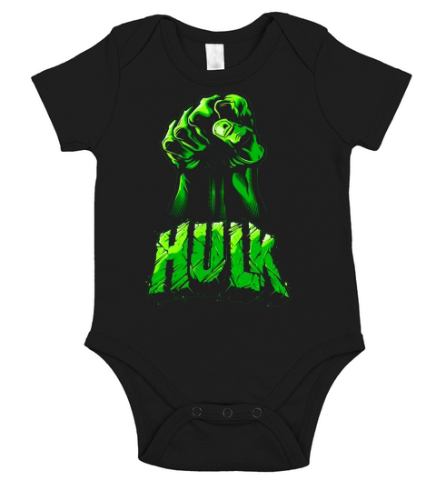 THE HULK - Baby Onesie Short Sleeve Baby One-Piece