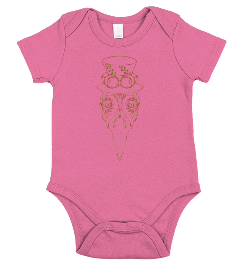 The Plague Doctor Short Sleeve Baby One-Piece