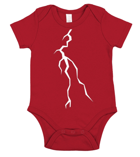 Thunderbolt Short Sleeve Baby One-Piece