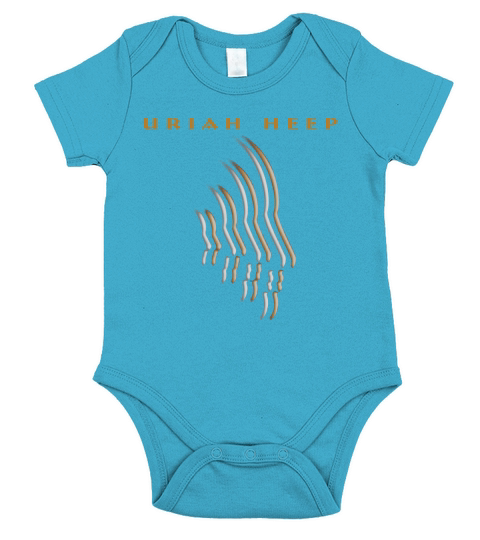 Uriah Heep Band Tshirt Short Sleeve Baby One-Piece