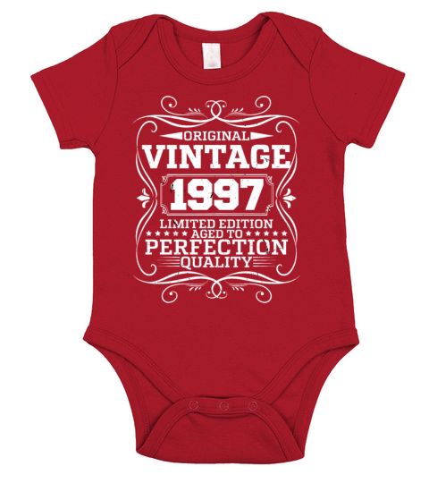 Vintage 1997 Original Limited Edition Short Sleeve Baby One-Piece