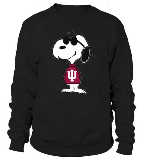 CG-snoopy-sport-football-Indiana Hoosiers Sweatshirt Unisex