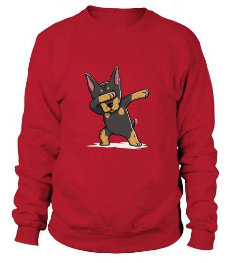 Chemise Doberman Dab drôle Sweatshirt Unisex