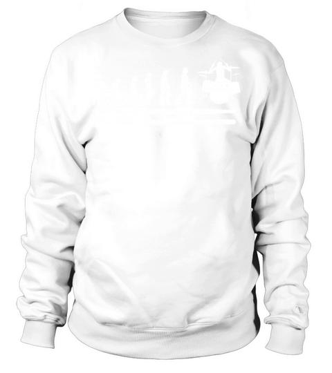 Drummer evolution Sweatshirt Unisex