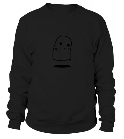 Ghost Halloween sad cry Sweatshirt Unisex