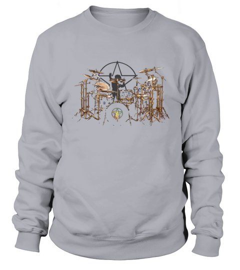 Neil Peart playing the drums shirt Sweatshirt Unisex