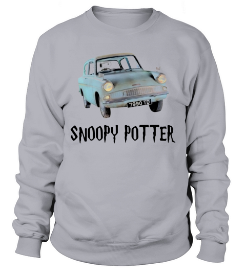 Snoopy driving Harry Potter t-shirt Sweatshirt Unisex