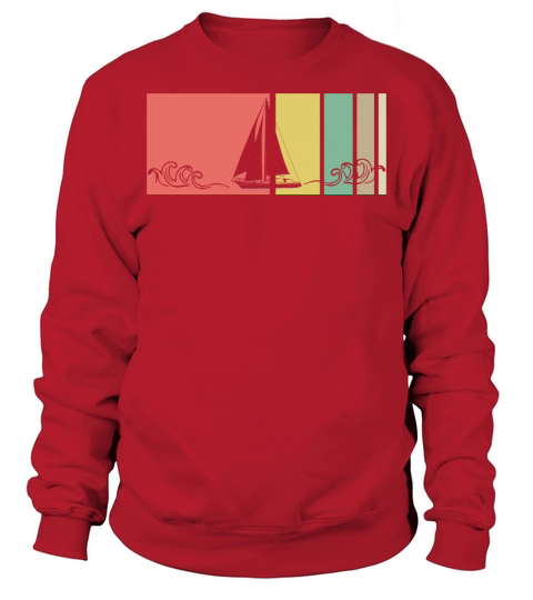 Vintage Sailboat Boat Ship Sailor Yacht Sailing Sweatshirt Unisex