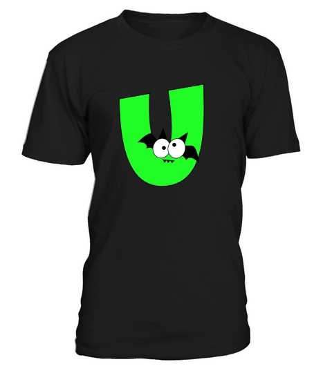 Halloween Alphabets Clipart U T-Shirt Unisex
