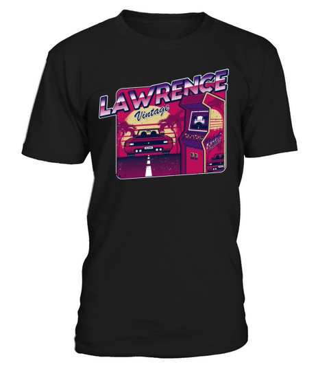 Lawrence - Personalized Vintage Gamer 80s 90s T-Shirt Unisex
