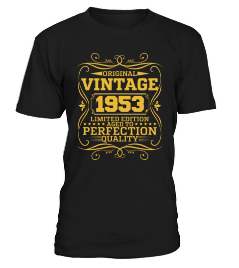 Vintage 1953 Original Limited Edition T-Shirt Unisex