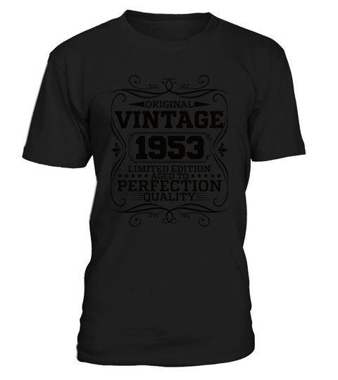 Vintage 1953 Original Limited Edition T-Shirt Unisex