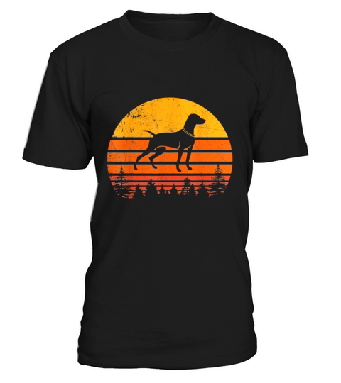 Vintage Retro Vizsla T-Shirt Unisex