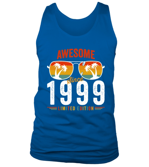 Awesome Since 1999 Birthday Retro Vintage 23 24 Ye Tank Top Unisex