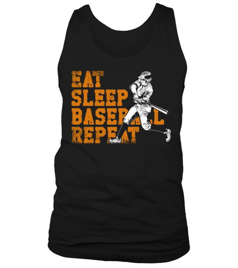 Baseball Fan Vintage Batter Eat Tank Top Unisex