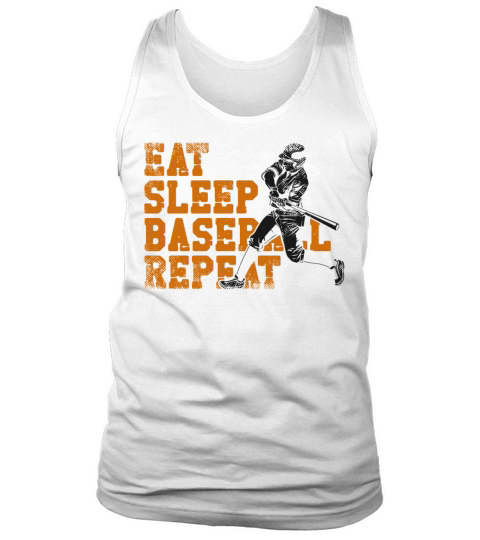 Baseball Fan Vintage Batter Eat Tank Top Unisex