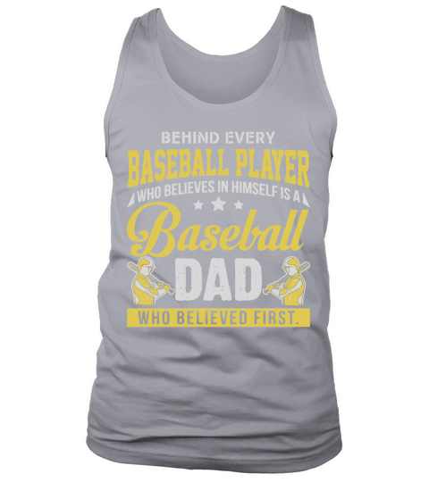 Baseball Player Dad Shirt Tank Top Unisex