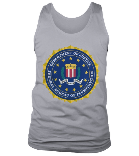 Black FBI - NAUTEE Tank Top Unisex