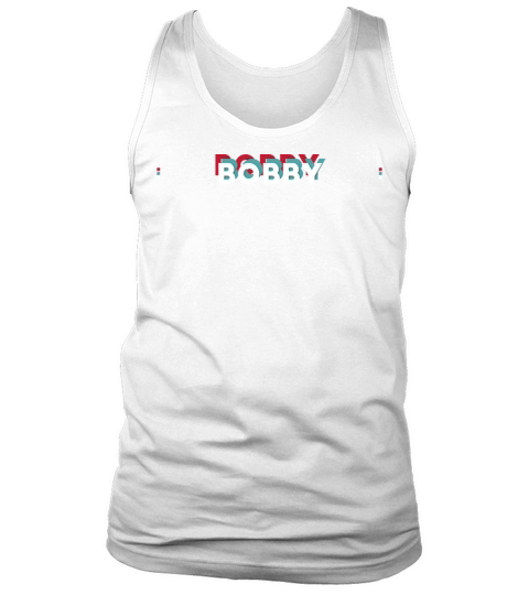 Bobby Name - Funny Name Bobby 80s theme Tank Top Unisex