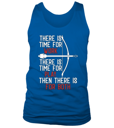 Bowhunting There Is Time For Bow Target Bowhunter Tank Top Unisex
