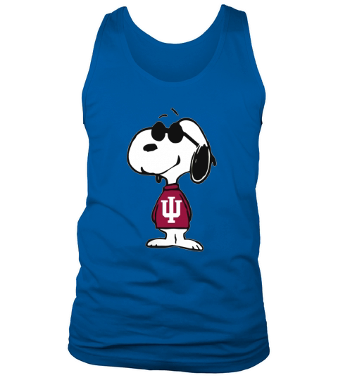 CG-snoopy-sport-football-Indiana Hoosiers Tank Top Unisex