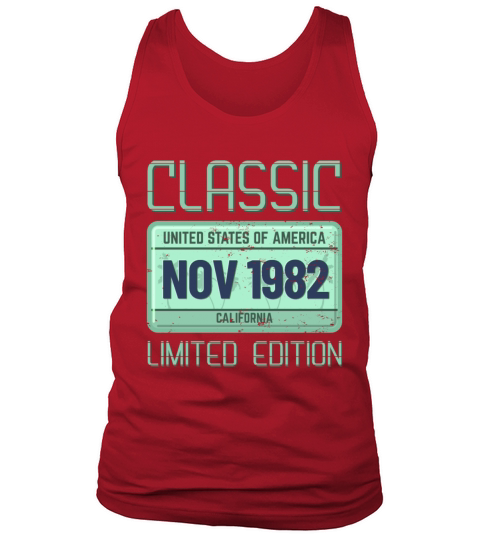 Classic November 1982 Tank Top Unisex