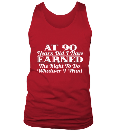 Funny 90th Birthday Gift Shirt - 90 Year Old Funny Shirt Tank Top Unisex