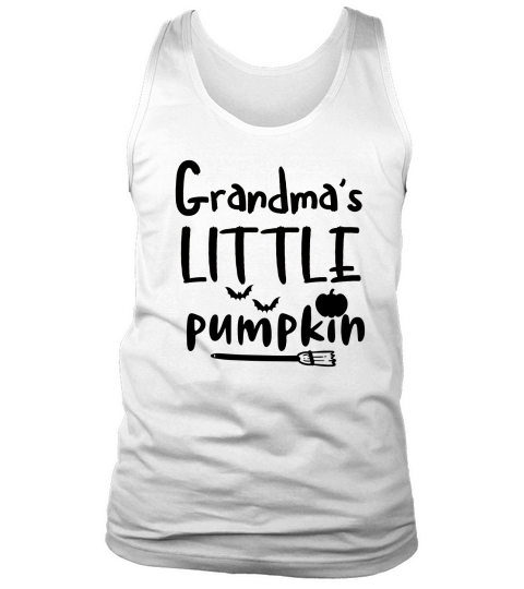Grandmas Little Pumpkin Halloween Tank Top Unisex