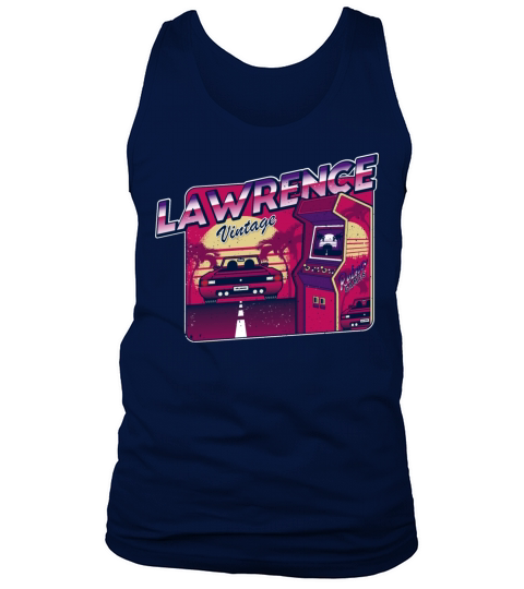 Lawrence - Personalized Vintage Gamer 80s 90s Tank Top Unisex