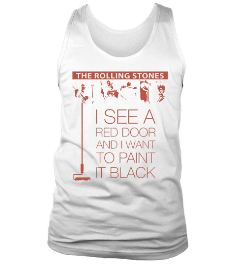 Paint it black Tank Top Unisex