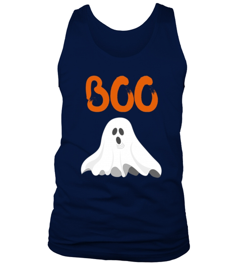 Scary Halloween Boo Women Men Ghost Tank Top Unisex
