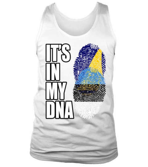 Tokelauan And Estonian Mix Heritage DNA Flag Tank Top Unisex