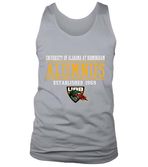 UAB University Of Alabama At Birmingham Alumnus Established 1969 Tank Top Unisex