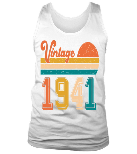 Vintage 1941 birthday gift Tank Top Unisex