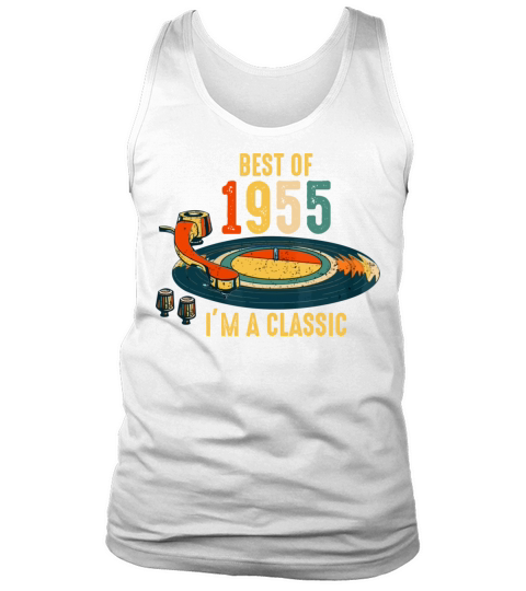 Vintage 1955 Im Classic 66th Birthday Tank Top Unisex